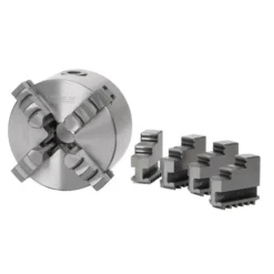OPTIMUM - Mandrin 4 Mors Concentriques Ø 160 MM Pour Tour à Métaux, Haute Précision
