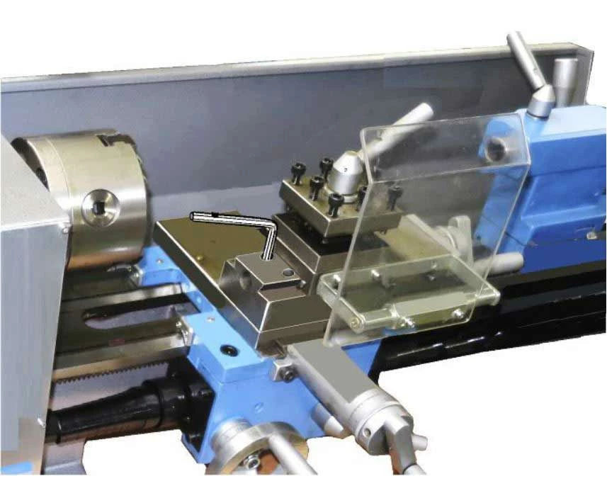 Tour à Métaux PROMAC PBD-2140V 230V 600W - 400 mm Entre Pointes - Machine Métal Précise – Image 2