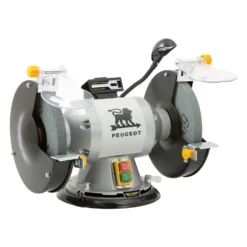 PEUGEOT ENERGYGRIND-200P Touret à Meuler Pivotant 180° - Meule ø200mm, 400 W - Professionnel