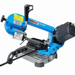 PROMAC - 349V2 Scie à Ruban Manuelle Portable Avec Variateur De Vitesse 230V - Scie à Ruban pour Métaux