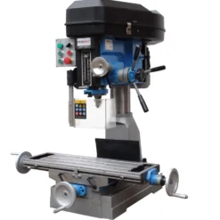 PROMAC JMDT-763016 Perceuse Fraiseuse Taraudeuse 1,5Kw 230V/CM3 - Machine Métal Polyvalente