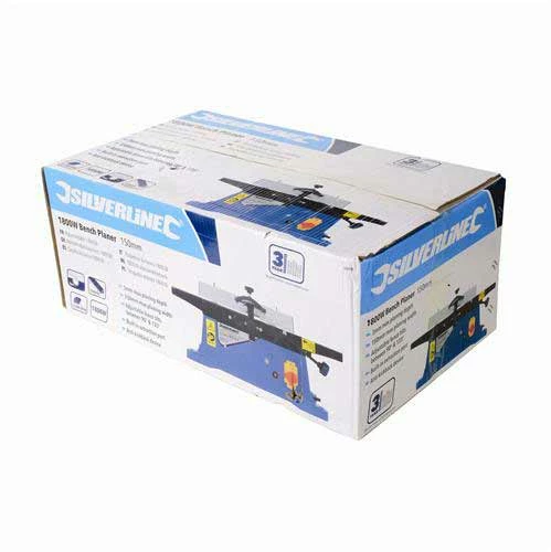 SILVERLINE - Mini Dégauchisseuse D'Établi 150 mm, 1800 W - Idéale pour le Travail du Bois – Image 6