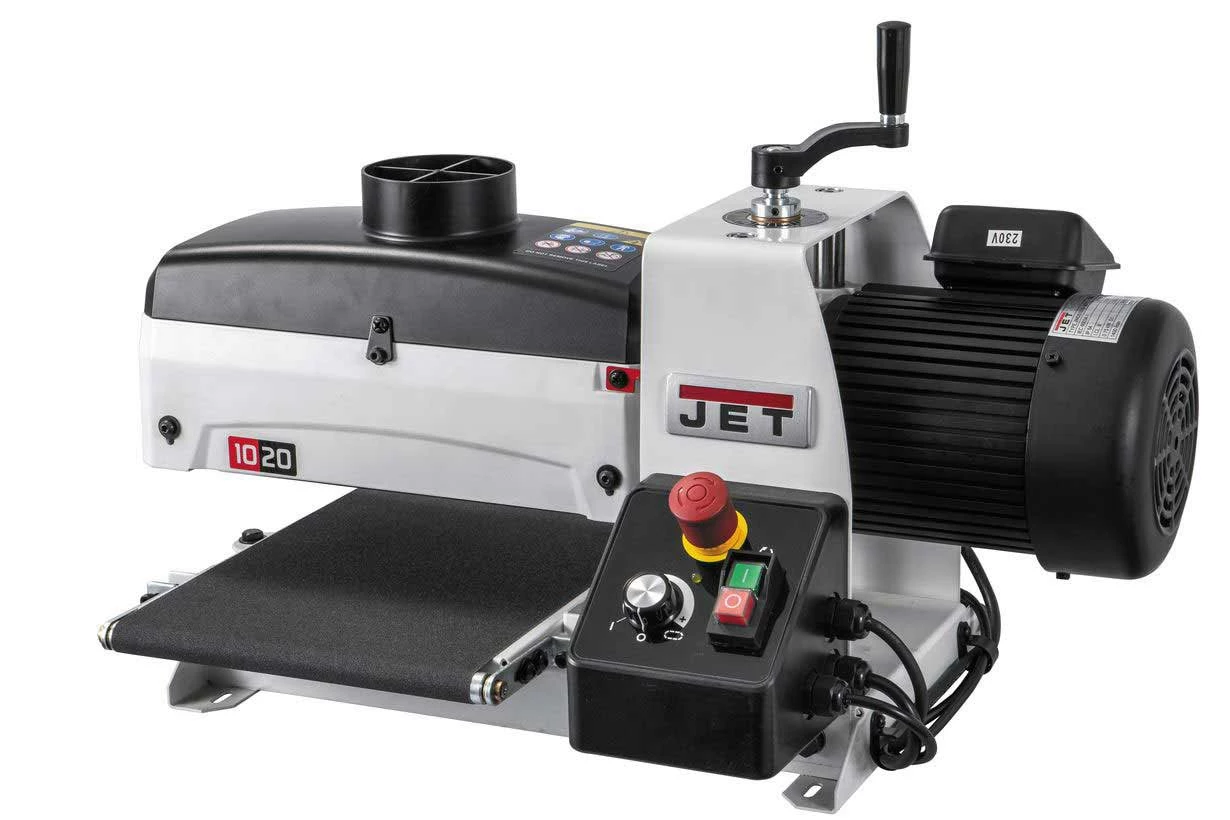 Ponceuse Calibreuse à Cylindre D'établi JET JWDS-1020-M - 750 W - Epaisseur Min 0,8 Mm – Image 2