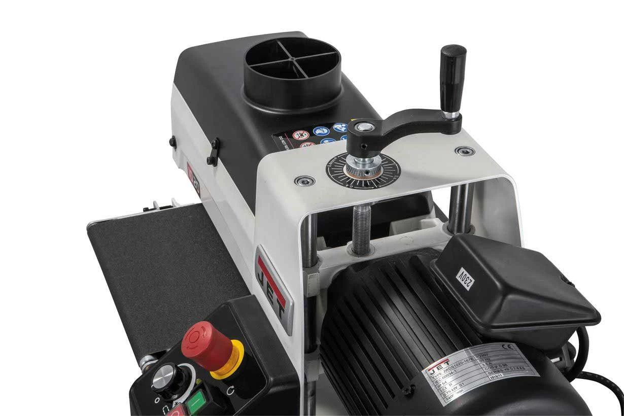 Ponceuse Calibreuse à Cylindre D'établi JET JWDS-1020-M - 750 W - Epaisseur Min 0,8 Mm – Image 5