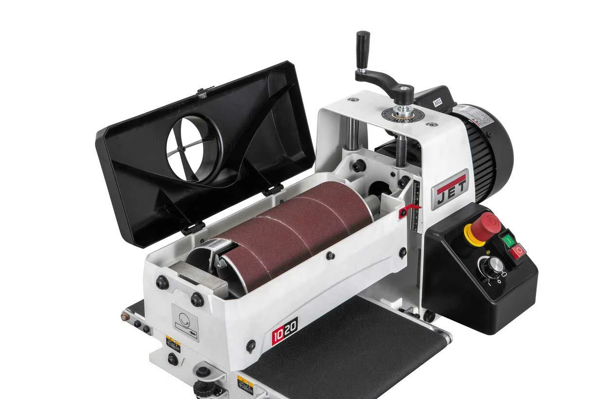 Ponceuse Calibreuse à Cylindre D'établi JET JWDS-1020-M - 750 W - Epaisseur Min 0,8 Mm – Image 3