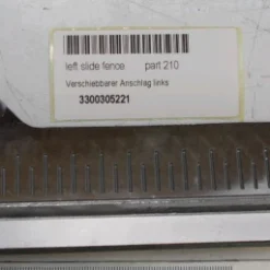 Kity - Profil Ou Guide Sur Glissière (Droite ou Gauche) pour Scie à Onglet Kity MS305DB | Pièce Détachée