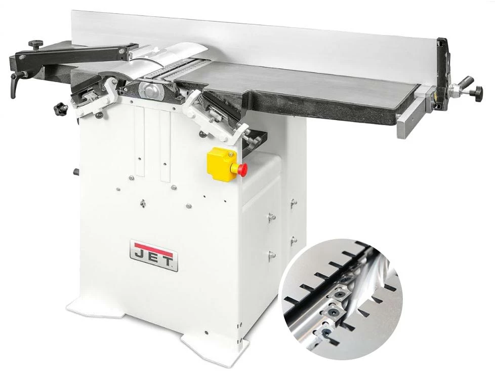 JET - RDJ-310-HH - Dégauchisseuse-Raboteuse 310 Mm avec Arbre Hélicoïdal - 230V - Fabrication Europe | Qualité Professionnelle