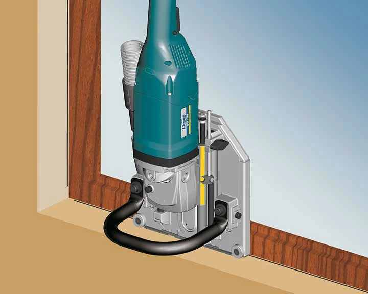 VIRUTEX RV70U Fraiseuse Déligneuse à Rainures 1700W - Profondeur de Travail 68mm, Idéale pour le Bois – Image 2