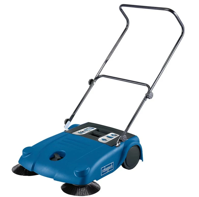 Balayeuse Mécanique Scheppach S700 - Largeur 700 mm - Bac de 16 Litres - Idéal pour Bâtiment et Jardin
