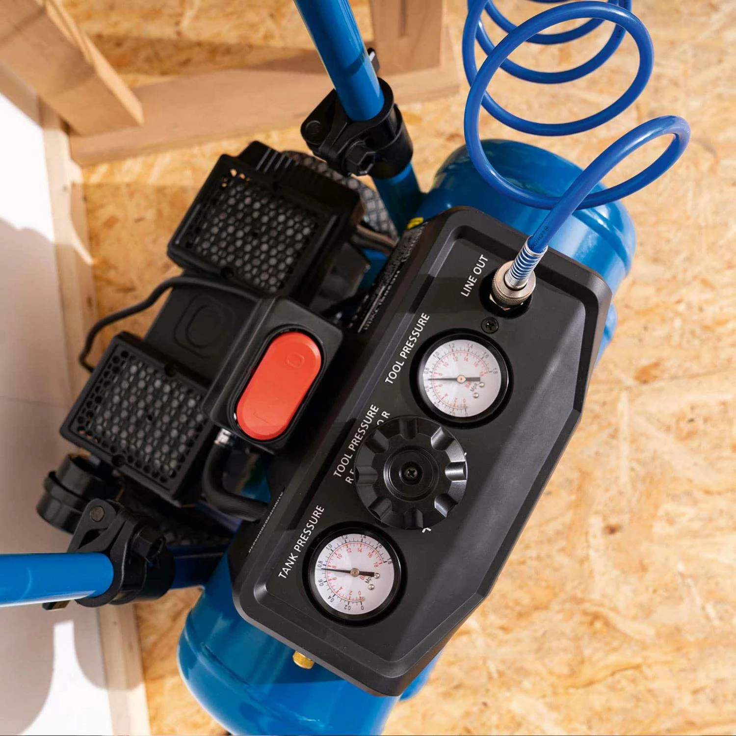 SCHEPPACH - HC20Si-Twin - Compresseur Super Silencieux 20 Litres - 200 L/min - 750 W - Idéal Bois, Métal, Bâtiment, Jardin – Image 7