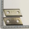 SCHEPPACH - Jeu De 2 Fers De Rechange Pour Broyeur Végétaux GS55 | Accessoire Essentiel pour Broyeurs de Jardin
