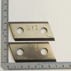 SCHEPPACH - Jeu De 2 Fers De Rechange Pour Broyeur Végétaux GS55 | Accessoire Essentiel pour Broyeurs de Jardin
