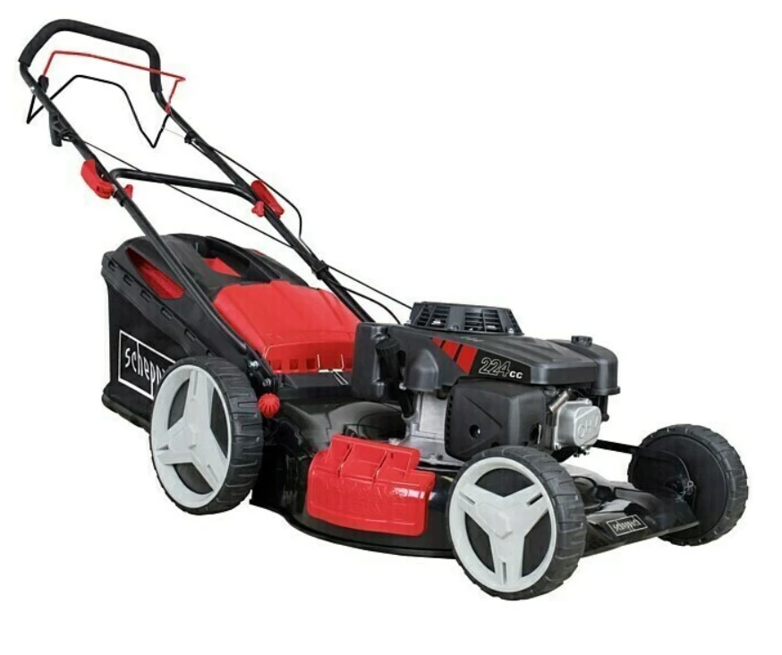 SCHEPPACH MS225-53 Tondeuse Thermique Autotractée 53cm, 7 CV Moteur 4 Temps - Pour Jardin Professionnel