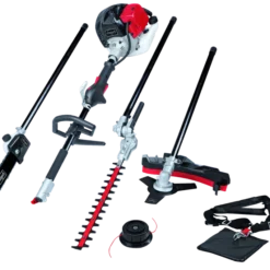 Scheppach - Outil Multi-fonctions 4 En 1 MFH5200-4P 51,7 Cm3 - Coupe bordure, Débroussailleuse, Multifonction pour Jardin