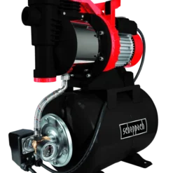 Scheppach Pompe à Eau Domestique HWW1300 - 1300W 24 L - Pompe de Jardin Puissante et Fiable
