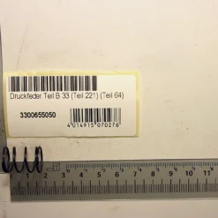 Ressort pour Tige du Volant de la Scie Circulaire Scheppach - Pièce Détachée pour Machines à Bois