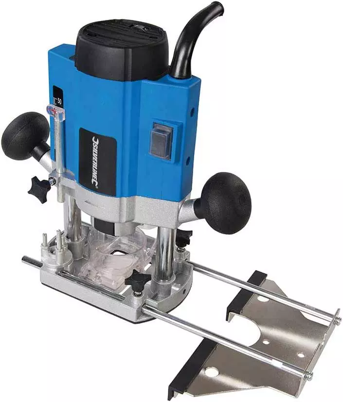 Silverline - Pack Défonceuse Sous Table + Défonceuse Plongeante - Outillage Bois Professionnel – Image 4