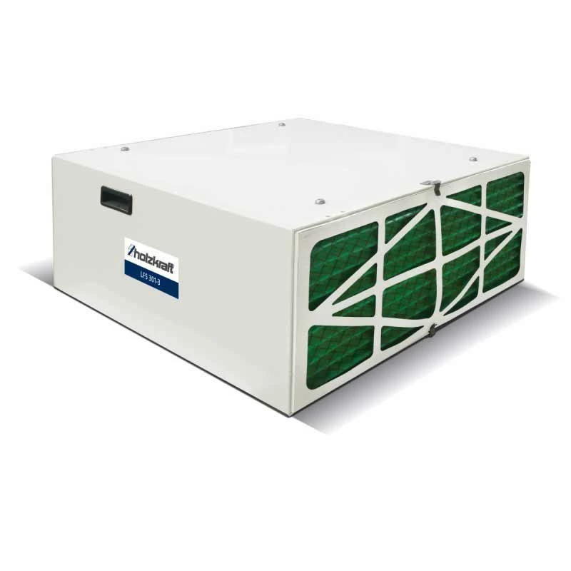 HOLZKRAFT LFS 301-3 - Système de Filtration et Purification d'Air Puissant, 300W, Débit Max 1675 m³/h – Image 2
