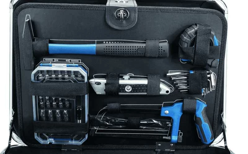 Malette à Outils SCHEPPACH TB150 - 101 Outils en Chrome Vanadium | Caisse à Outils Professionnelle – Image 5