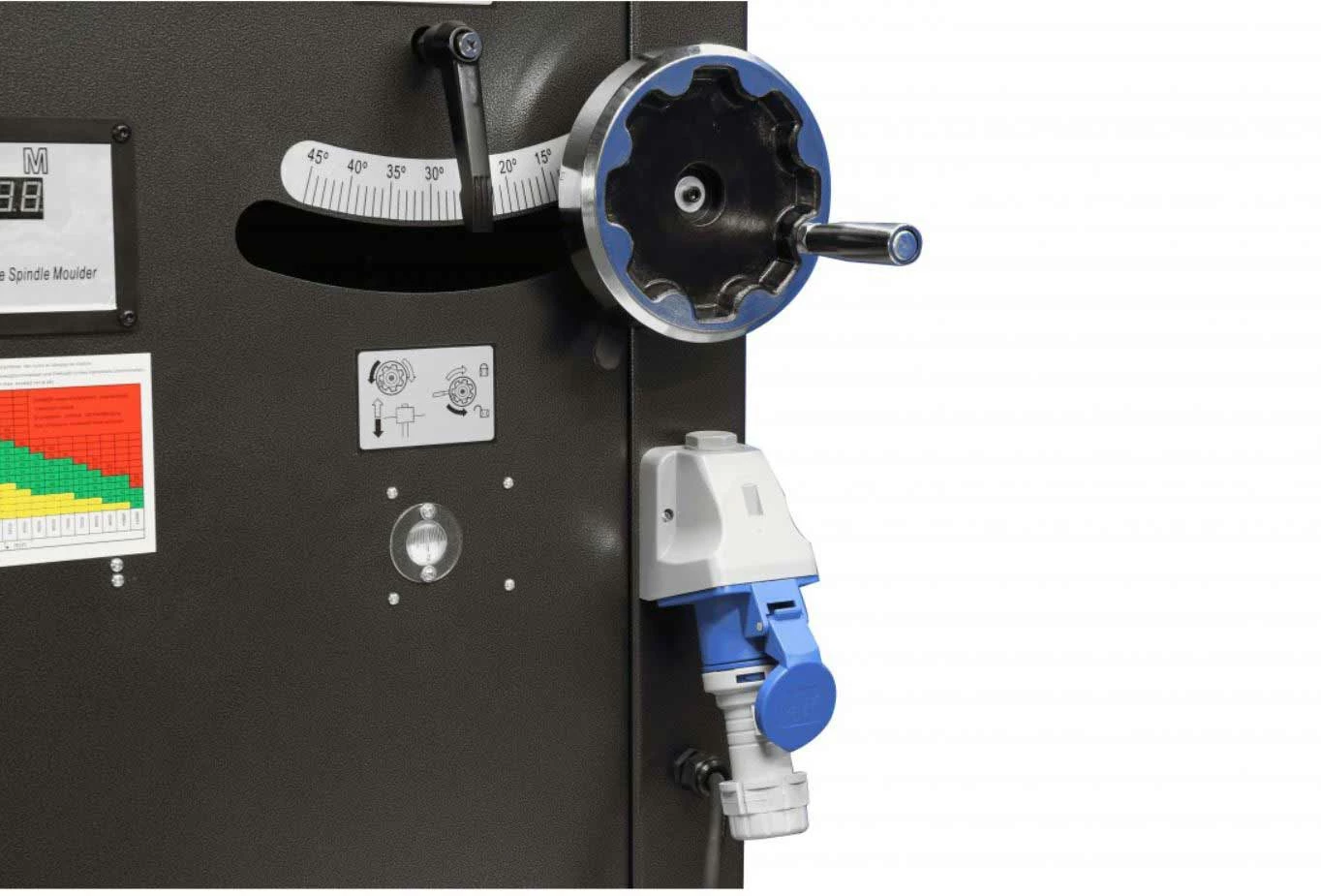 HOLZPROFI MAKER - TO1000M-MONO - Toupille Avec Chariot, Lame 1000 X 240, 2800 W, 230V | Toupies à Bois Haute Performance – Image 3