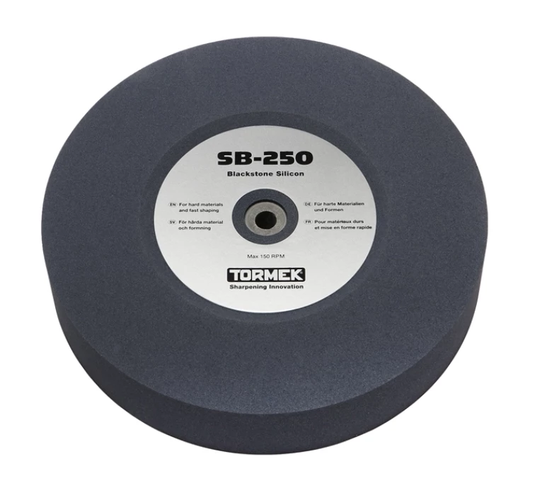 TORMEK SB-250 Meule Blackstone Silicon Ø 250 - Accessoire pour Affûteuses TORMEK