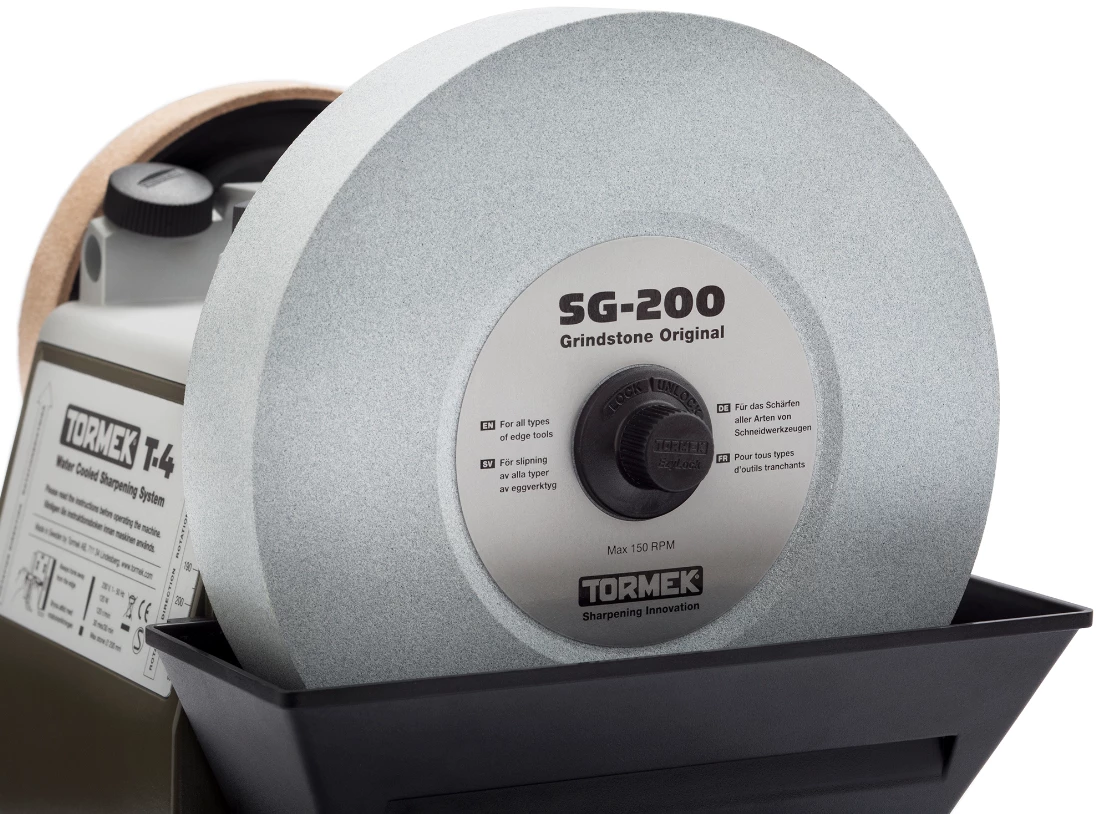 TORMEK T-4 Bushcraft Meule D’origine ø200×40 Mm - Affûteuse Monophasée Industriel 120 W, 230 V, 50 Hz – Image 9