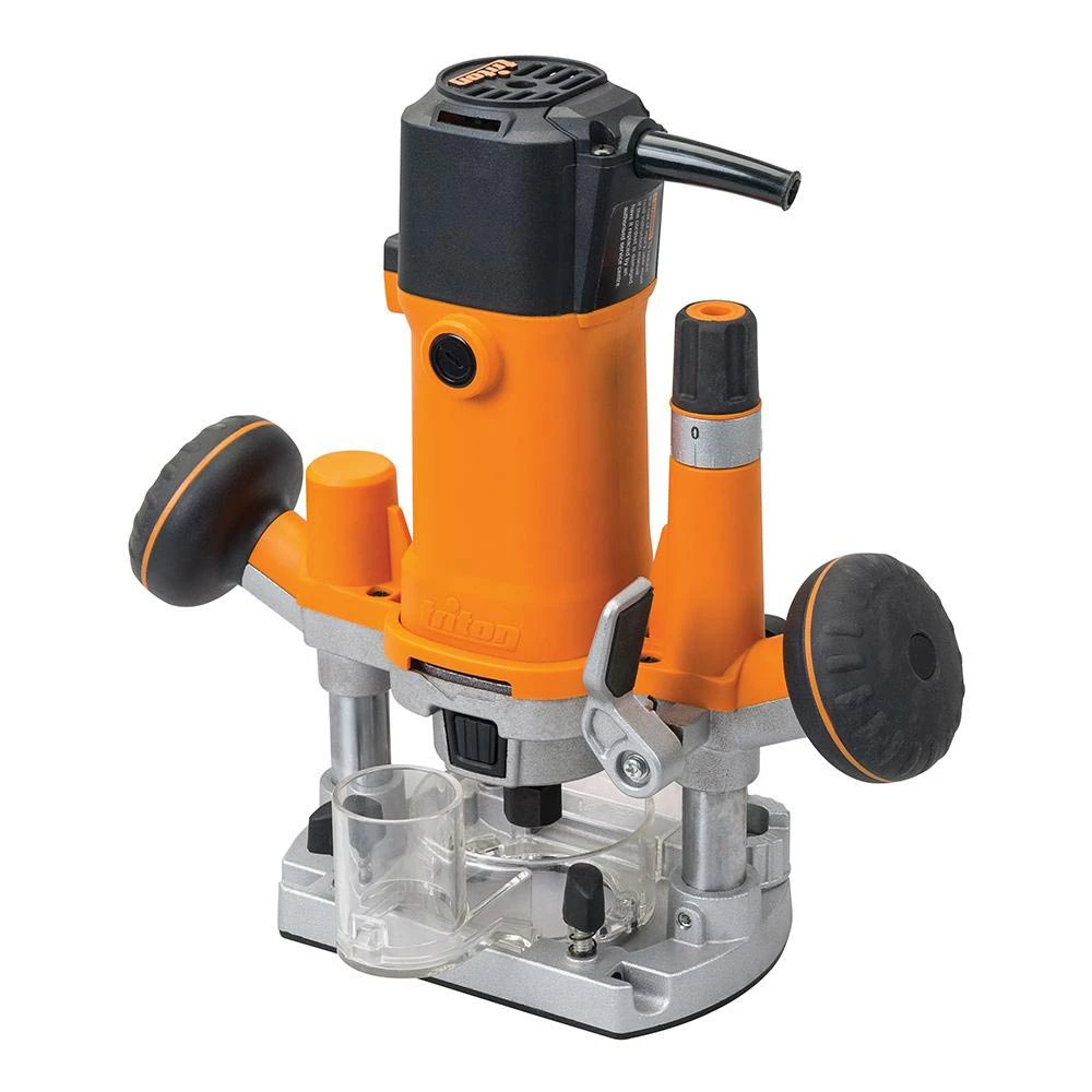 TRITON - TMNRTR - Défonceuse Affleureuse Combinée 880 W - Profondeur 40 mm - Machine à Bois