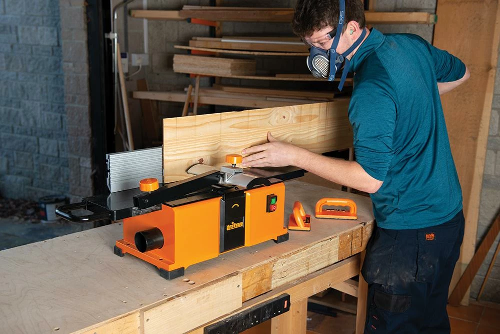 Dégauchisseuse d'établi TRITON TSPL152 - 152 mm, 1100 W - Machine à bois professionnelle – Image 5