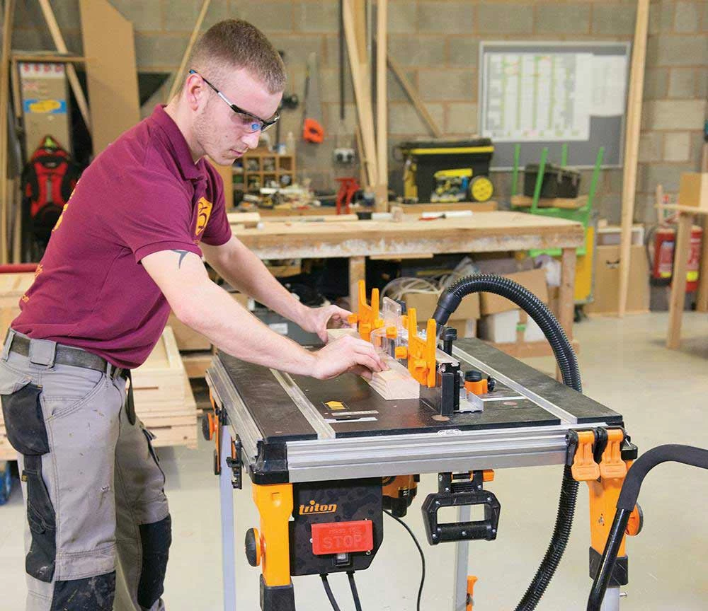 TRITON TWX7 Poste de Travail Modulaire Multi-fonctions - Défonceuse sur Table Polyvalente – Image 15