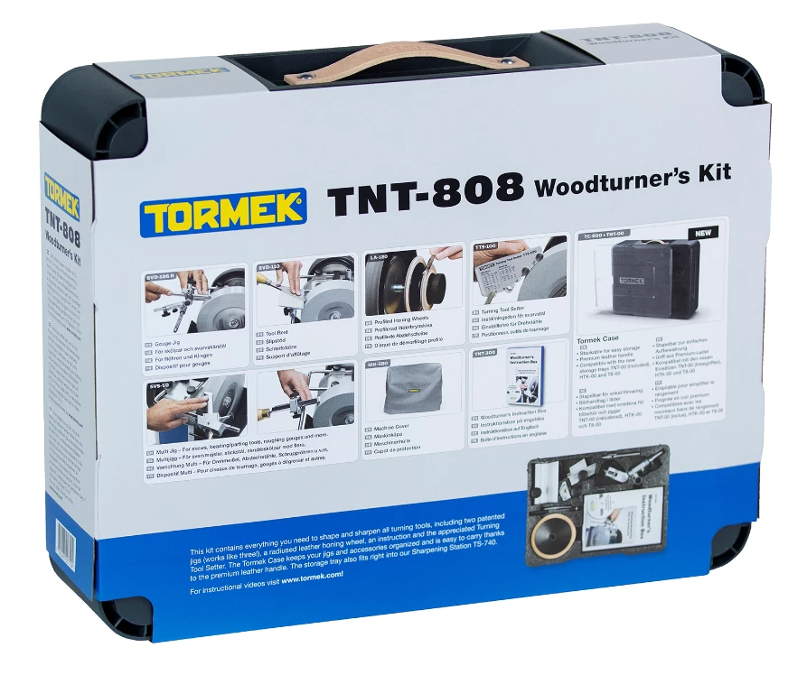 TORMEK TNT-808 Kit Du Tourneur Sur Bois - Accessoire pour Affûteuses | Outil de Qualité Professionnelle – Image 2