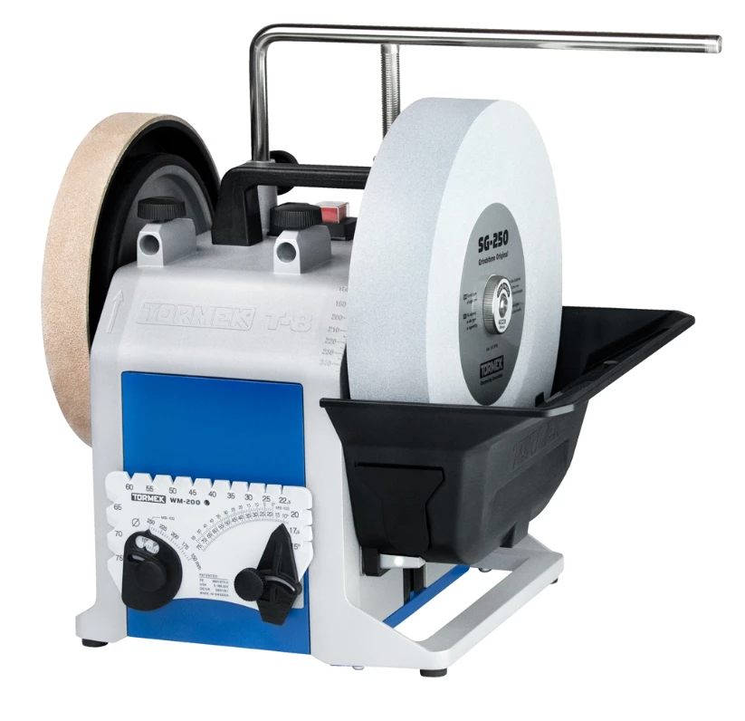 TORMEK T8 Original - Meule D'origine 250×50 mm, 200 W, 230 V, 50 Hz, Monophasé | Affûteuse Professionnelle