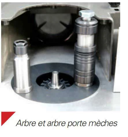 Toupie MX5108 JEAN L'EBENISTE - Arbre Interchangeable Fixe Ø 30 mm, 230V/50Hz, 1,5kW/2,0CV – Image 9