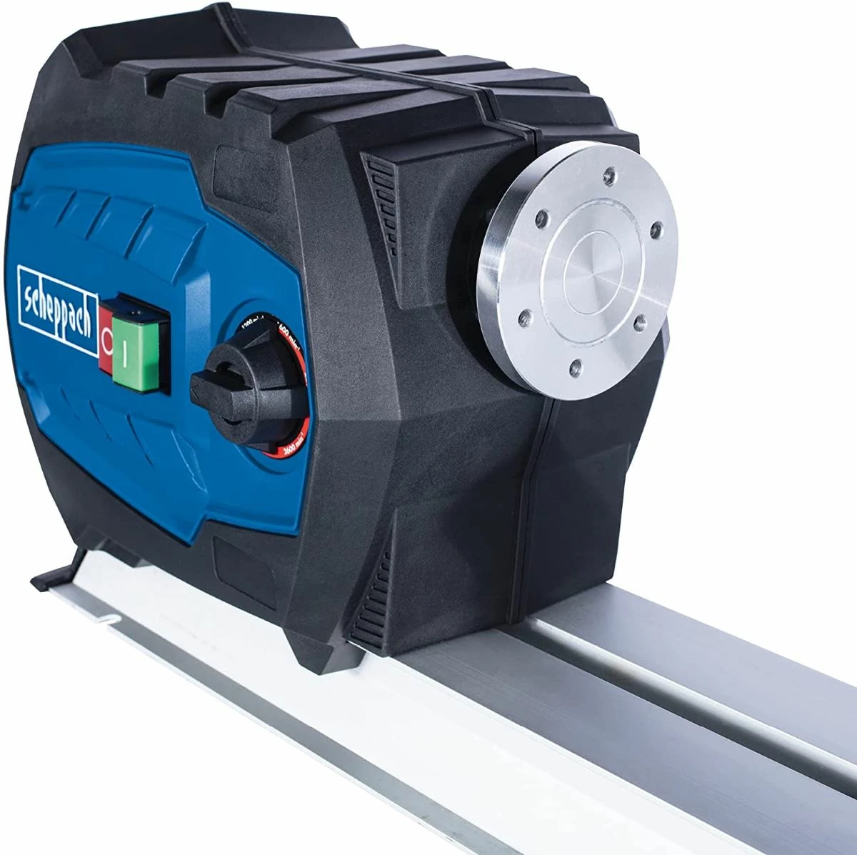 SCHEPPACH DM600VARIO Tour à Bois D'Etabli Avec Variateur Electronique 550 W - Entre-Pointes 600 mm - Idéal pour Travail du Bois – Image 2