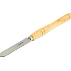 STUBAI - Tronquoir HSS Avec Manche En Bois - 300 X 20 Mm | Outillage pour Tour à Bois | Affûtage Professionnel