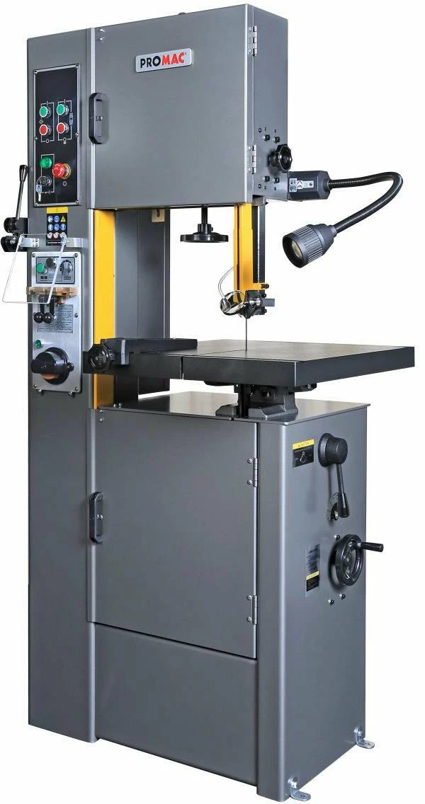 PROMAC - VBS-1610 Scie à Ruban Verticale Métal 400 V / 1,5 KW - Scie Précise pour Travail du Métal