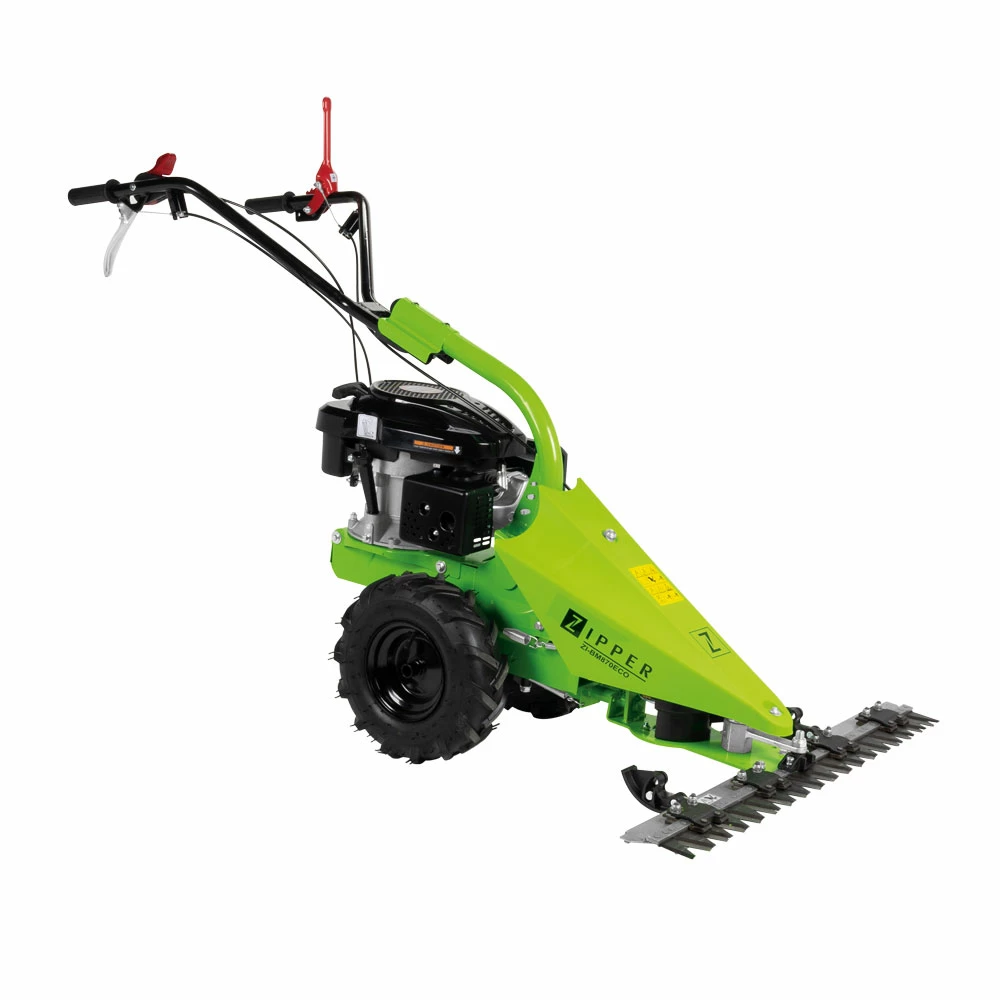 Zipper ZI-BM870ECO Motofaucheuse Thermique - Largeur de Coupe 870 mm, Puissance 2700 W - Idéal pour Jardin