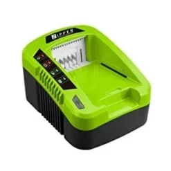 ZIPPER - Chargeur Pour Batterie De Tondeuse électrique | Compatible Scheppach-Kity & Woodster | Pièces Détachées Jardin