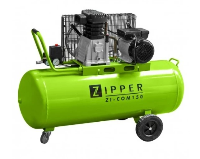 Compresseur D'air Pneumatique Zipper ZI-COM150-10 - 150 Litres - 10 Bars - Puissant et Fiable