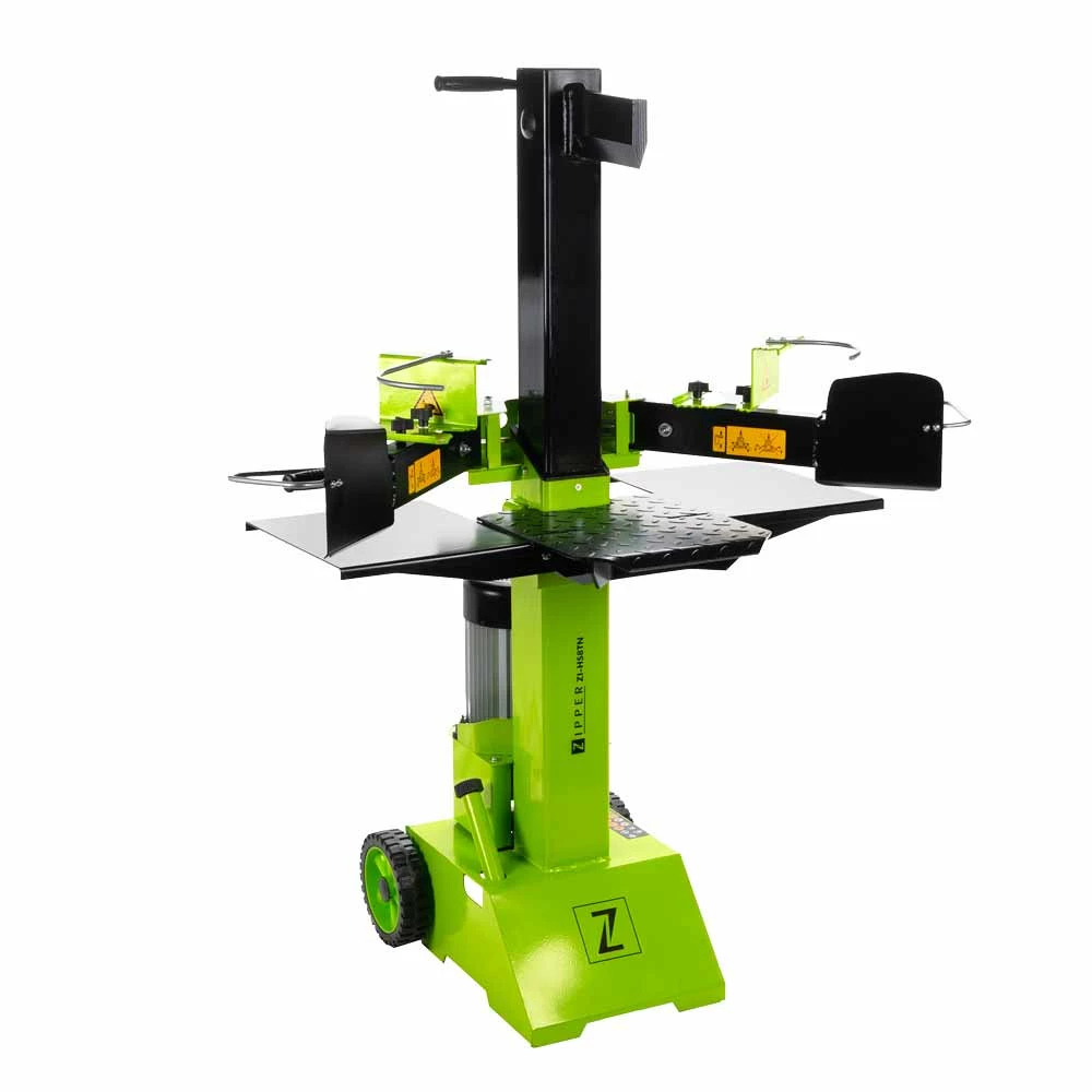 Zipper ZI-HS8TN Fendeur De Bûches Vertical 400 V - Hauteur Fendage 500 Mm - 3500 W - 8 Tonnes | Machine Jardin Professionnelle