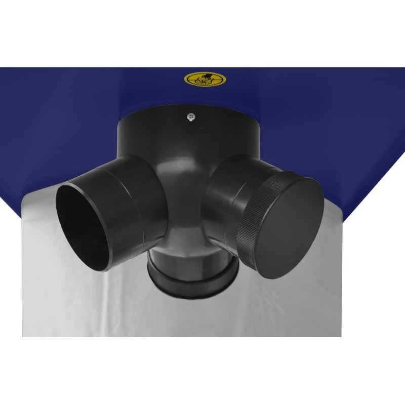 CORMAK FM340 Aspirateur à Copeaux 3200 M³/h - 190 Litres - 1500 W - 230/400 V pour Bois, Métal, Bâtiment – Image 4