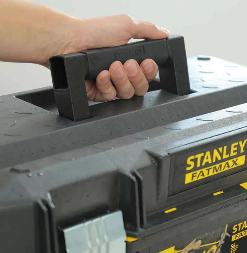 STANLEY - Boîte à Outils Étanche Fatmax - 710 x 285 x 308 mm - 45 Litres - Résistante et Polyvalente – Image 4