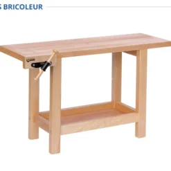 ETABLIS FRANCOIS - EB Établi Bricoleur Avec Presse Avant Horizontale PH24 | Établi Professionnel pour Bricolage