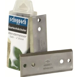 Scheppach - Jeu de 2 Couteaux De Rechange Pour Broyeur Biostar 3000 | Accessoires Machines Jardin