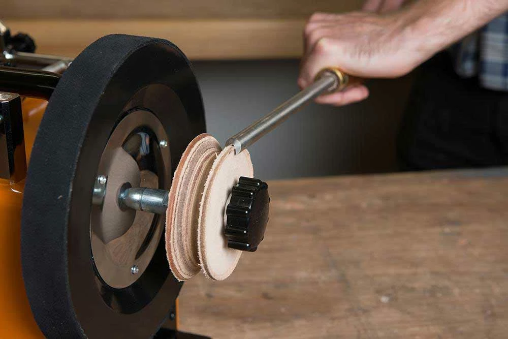 Disque De D'émorfilage Profilé En Cuir TRITON - TWSLHW - Haute Précision pour Affûteuses – Image 2