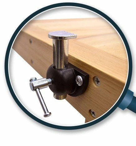 Griffe De Butée Métallique Amovible ÉTABLIS FRANÇOIS - Accessoire d'Établi | Outillage à Main – Image 2