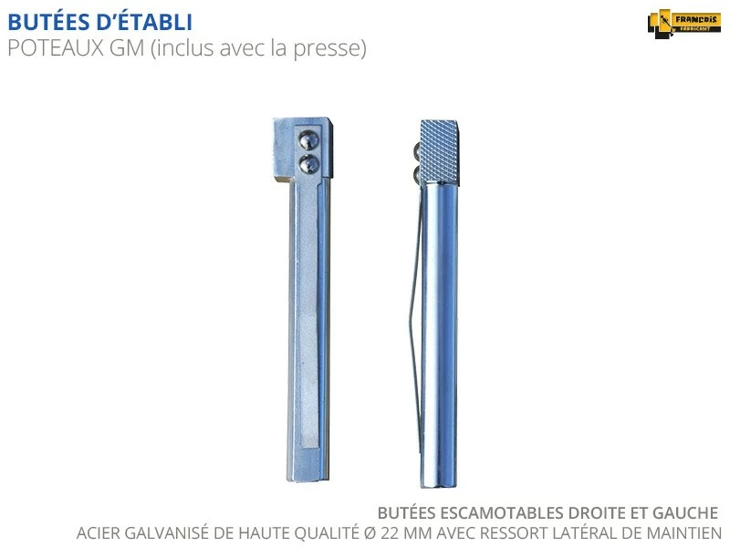 ÉTABLIS FRANÇOIS - PLS900 Plan De Travail Pour Sculpteur | Établi Professionnel | Outillage à Main – Image 5