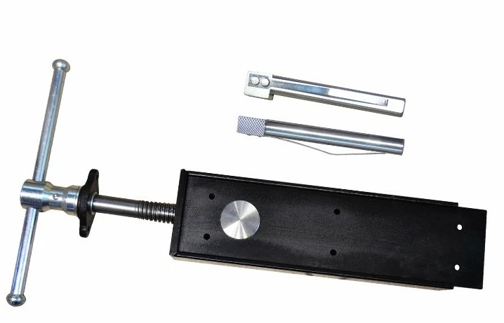 ÉTABLIS FRANÇOIS - PP - Presse Parisienne avec 2 Poteaux de Serrage - Outil d'établi robuste