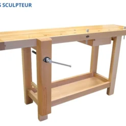 Établis Sculpteur Luthier VE24 avec Presse Avant Verticale - ÉTABLIS FRANÇOIS | Outillage à main