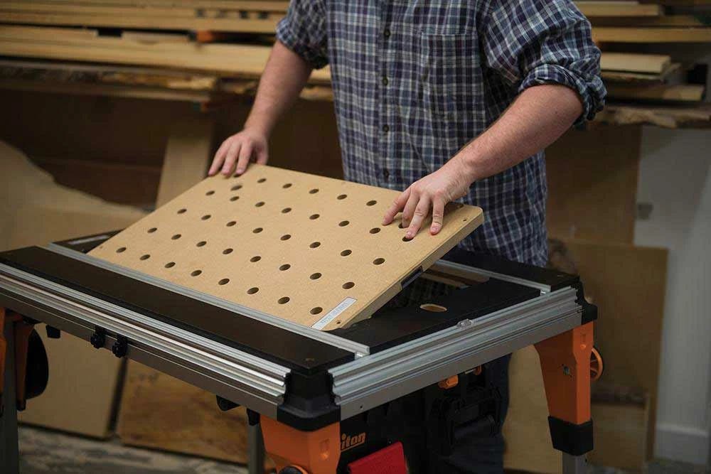 TRITON TWX7 Poste de Travail Modulaire Multi-fonctions - Défonceuse sur Table Polyvalente – Image 8