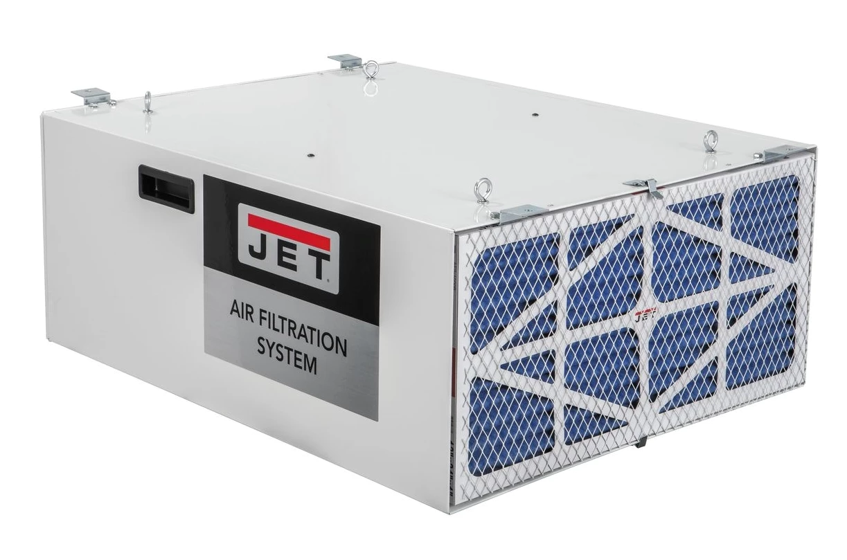 JET - AFS-1000B-M Système De Filtration D'air 1000 CFM, 3 Vitesses, Avec Télécommande - 230V